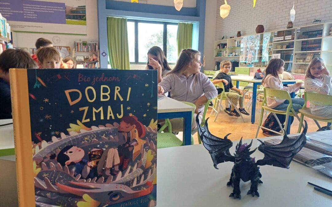 Započeli smo manifestaciju „Mjesec hrvatske knjige“ aktivnošću u međuškolskom projektu „Čitam i osjećam 2“