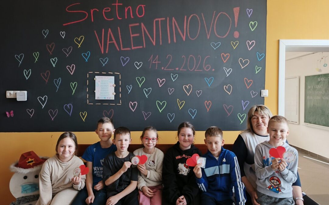PŠ Bakić obilježila Valentinovo