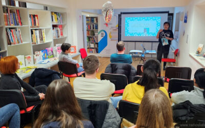 Završna aktivnost projekta “Iza svake sjajne osobe stoji mačka”održana u Gradskoj knjižnici Viktora Žmegača