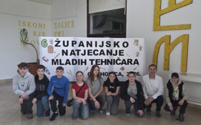 Izvrsni rezultati naših učenika na 68. natjecanju mladih tehničara – Marcel Rešetar ide na državno