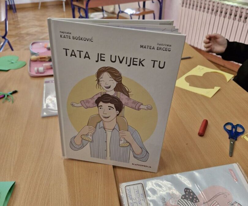 MZOM PP: Život je bajka: Koliko je uloga oca važna za djecu učenici 3.c razreda razgovarali uz priču Kate Bošković Tata je uvijek tu