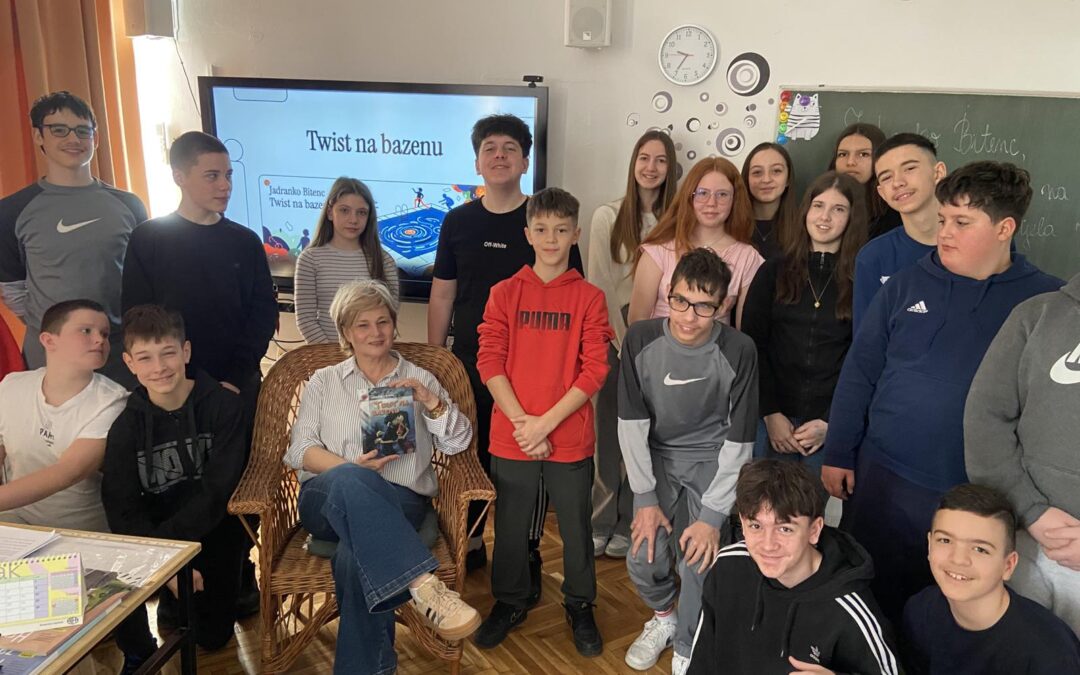 PP MZOM Život je bajka:  Twist na bazenu roman koji pomaže učenicima suočiti se s odrastanjem u problematičnoj obitelji