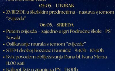 Tragovi pod zvijezdama – naša škola obilježila svoj dan
