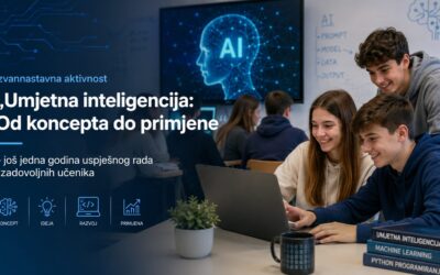 Izvannastavna aktivnost „Umjetna inteligencija: Od koncepta do primjene“ – još jedna godina uspješnog rada i zadovoljnih učenika