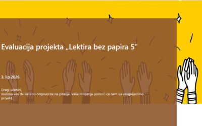 „Lektira bez papira 5” – kreativna nastava koja donosi rezultate