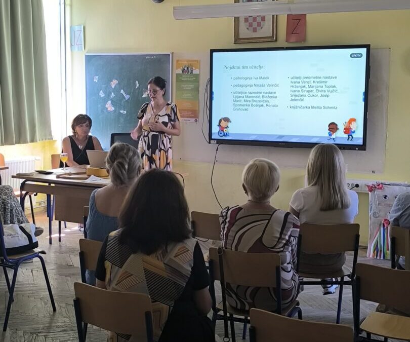 Preventivni projekt  MZOM „Život je bajka: utjecaj odgojnih roditeljskih postupaka na razvoj ovisničkih i rizičnih ponašanja djece“ predstavljen učiteljima razredne nastave